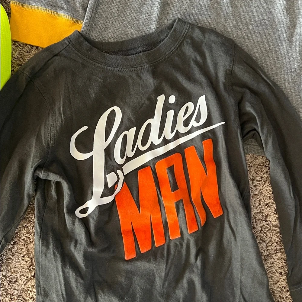 Kids Graphic Long Sleeve Shirts - Assorted Colors - Picture 4 of 11